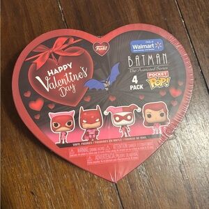 Funko Pocket Pop! DC Batman Valentines Box 4 Pack Vinyl Figures
